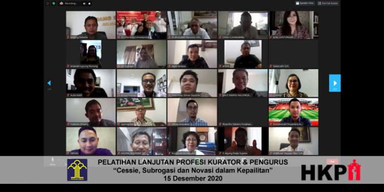 [Berita Foto] HKPI Gelar Pelatihan Lanjutan Profesi Kurator & Pengurus “Cessie, Subrogasi dan Novasi dalam Kepailitan”