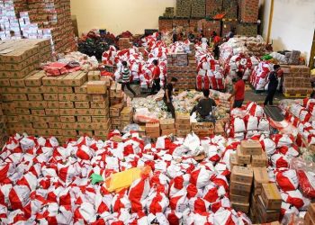 Begini Kata Polisi Soal 50 Ribu Paket Bansos Corona Terbengkalai di Gudang Pulogadung