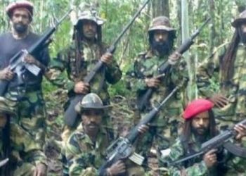 KKB Papua “Kambuh” lagi, Helikopter Milik Perusahaan Ditembaki