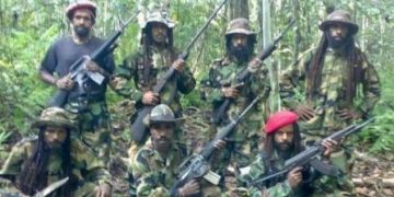 KKB Papua “Kambuh” lagi, Helikopter Milik Perusahaan Ditembaki