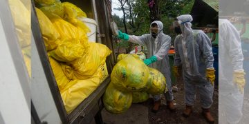 Selama Pandemi, Dinas LH DKI Musnahkan 1,5 Ton Limbah Masker