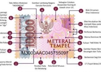 DJP Perkenalkan Meterai Tempel Baru, Pengganti Meterai Desain 2014