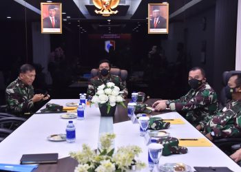 Kunker ke Satsiber Mabes TNI, Panglima TNI: Laksanakan Tupoksi dengan Maksimal