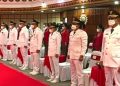 Gubernur Bali Lantik 6 Kepala Daerah Hasil Pilkada 2020, Wayan Koster Tekankan untuk Serius Tangani Covid-19