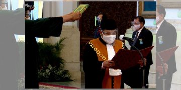 Presiden Jokowi Lantik Andi Samsan Nganro jadi Wakil Ketua Mahkamah Agung