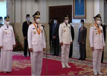 Dua Kader Golkar Dilantik Jokowi Menjadi Gubernur
