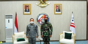 Kepala Bakamla RI Terima Kunjungan Kadispotmar TNI AL