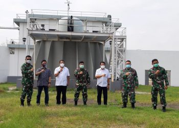 TNI AL Uji Fungsi Amunisi 76mm Otomerala