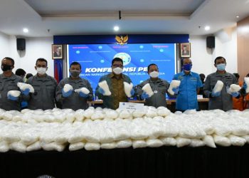 Diincar Sejak Maret 2018, Bakamla-BNN Gagalkan Penyelundupan Sabu 436 Kg