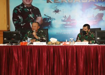 Kasum TNI Kunjungi Pusat Penerangan TNI