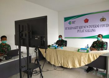 Askomlek Kas Kogabwilhan I Ikuti Acara Serah Terima Bantuan Masker Dari Temasek Foundation