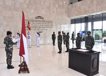Panglima TNI Pimpin Penyerahan Jabatan Pangkogabwilhan III dan Sertijab Dandema Mabes TNI