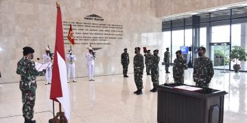 Panglima TNI Pimpin Penyerahan Jabatan Pangkogabwilhan III dan Sertijab Dandema Mabes TNI