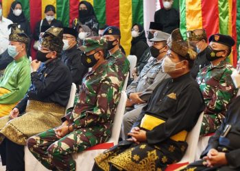 Kas Kogabwilhan I Hadiri Prosesi “Tepuk Tepung Tawar” Gubernur dan Wakil Gubernur Kepri 2021