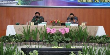 Pangdam XVII/Cenderawasih Bersama Pejabat Kodam dan Polda Dampingi Kunjungan Kerja Panglima TNI di Papua