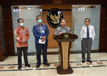 Kabakamla RI Dampingi Menko Polhukam, Beberkan Proses Penyidikan Tangkapan Kapal Iran dan Panama