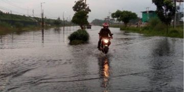 Beberapa Wilayah Bekasi Tergenang Banjir