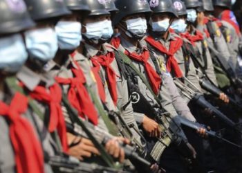 Demonstrasi Myanmar Terus Berlanjut