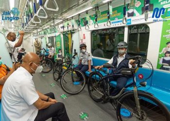 Akses Sepeda Nonlipat di MRT Jakarta Sudah Tersedia, Anies Baswedan Harap Saran Publik