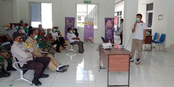 Sukseskan Program Vaksinasi, Koramil Bokondini Hadiri Sosialisasi Vaksinasi Covid-19
