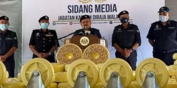Alamak! Aparat Malaysia Sita Narkoba Senilai Rp 17,5 Trilyun
