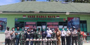 Tim Gabungan TNI Berhasil Gagalkan Penyelundupan 10 Kg Sabu di Perbatasan