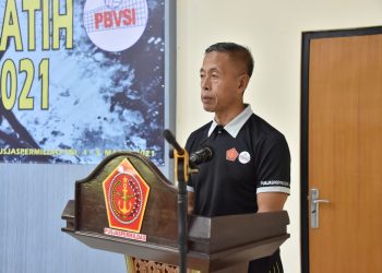 Kapusjaspermildas TNI Beri Pembekalan Pelatih Bola Voli