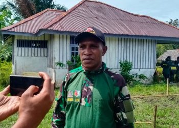 Tiga Kepala Kampung Distrik Kawagit Apresiasi Kinerja TMMD Ke-110 Kodim Boven Digoel