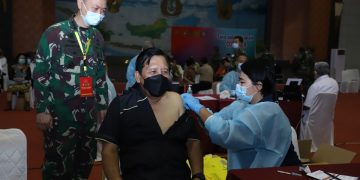 Purnawirawan TNI Jalani Vaksinasi Tahap Pertama di Mabes TNI