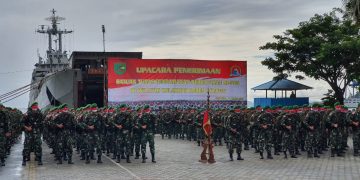 Kodam XVII/Cenderawasih Terima Satgas Pamtas RI-PNG