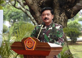 Panglima TNI Lakukan Peletakan Batu Pertama Renovasi dan Revitalisasi Museum Satria Mandala