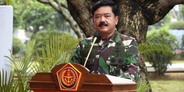 Panglima TNI Lakukan Peletakan Batu Pertama Renovasi dan Revitalisasi Museum Satria Mandala