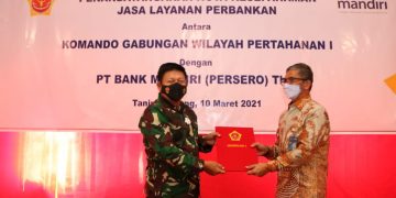 Pangkogabwilhan I Tandatangani Nota Kesepahaman Jasa Layanan Perbankan