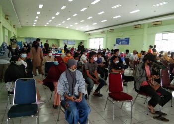 Pemerintah Sasar Pedagang Pasar Induk Penerima Vaksin