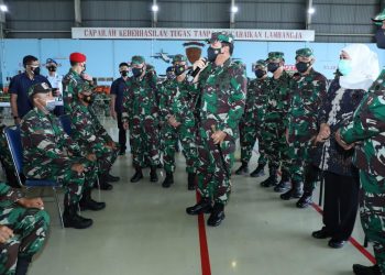 Panglima TNI Pimpin Vaksinasi Covid-19 Bagi Prajurit TNI di Malang Raya