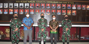 Pangdam XVII/Cenderawasih Terima Kunjungan DETIKDA Papua