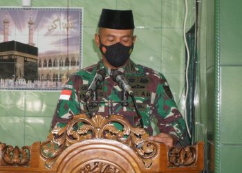 Korem 174 Merauke Gelar Peringatan Isra Mi’raj Nabi Muhammad SAW 1442 H/2021 M