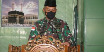 Korem 174 Merauke Gelar Peringatan Isra Mi’raj Nabi Muhammad SAW 1442 H/2021 M