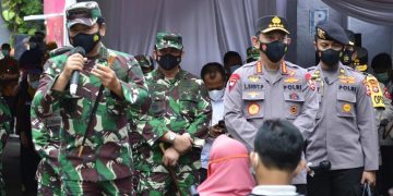 Panglima TNI: Meski Sudah Divaksin, Protokol Kesehatan Tetap Jadi Senjata Utama Melawan Covid-19