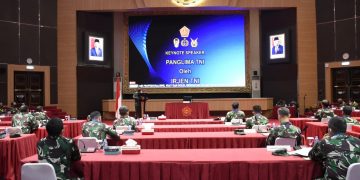 Panglima TNI:   Diperlukan  Kerjasama Lintas Sektoral Untuk Hadapi Potensi Ancaman Kedaruratan Nasional dan Global