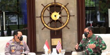 Kasal dan Kapolri Sepakat Perkuat Sinergitas di Berbagai Operasi