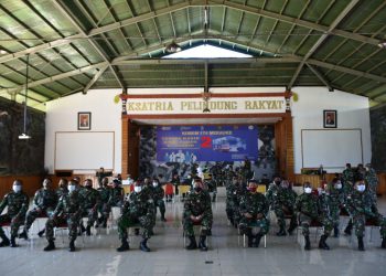 150 Personel Korem 174 Merauke Selesai Melaksanakan Vaksinasi Covid-19 Tahap Kedua