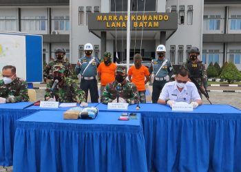 Modus Lama, TNI AL Gagalkan Penyelundupan Sabu 4 Kg