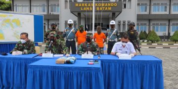 Modus Lama, TNI AL Gagalkan Penyelundupan Sabu 4 Kg