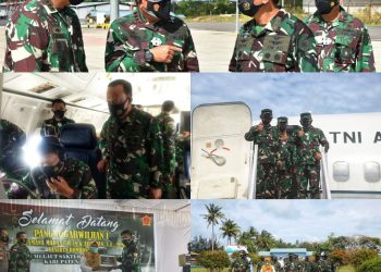 Pangkogabwilhan I Pantau Pelaksanaan Operasi Patroli Udara di Wilayah Perairan Utara Natuna