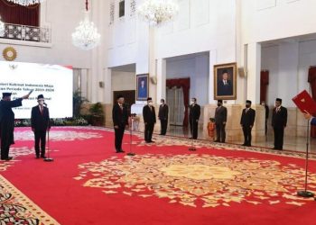 Sah! Jokowi Lantik Menteri Investasi, Mendikbudristek, dan Kepala BRIN