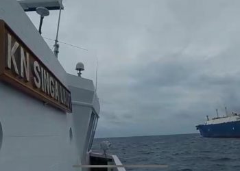 Bakamla RI Peringatkan Kapal Yunani yang Mondar Mandir di Perairan Maluku