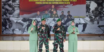 Pimpin Acara Penerimaan Tugas dan Jabatan Kasrem 174/ATW, Brigjen TNI Bangun Nawoko: Tugas Selesai dengan Baik Jika ada Kerjasama yang Baik