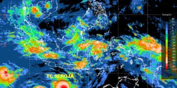 Intensitas Siklon Tropis Seroja Meningkat,  Ini 4 Provinsi Diminta Waspada