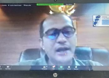 [Foto] Wamenkumham Jadi Narasumber pada Pelatihan Kurator dan Pengurus HKPI 2021